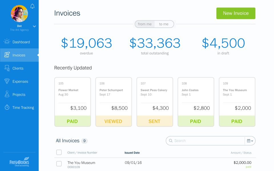 FreshBooks vs QuickBooks
